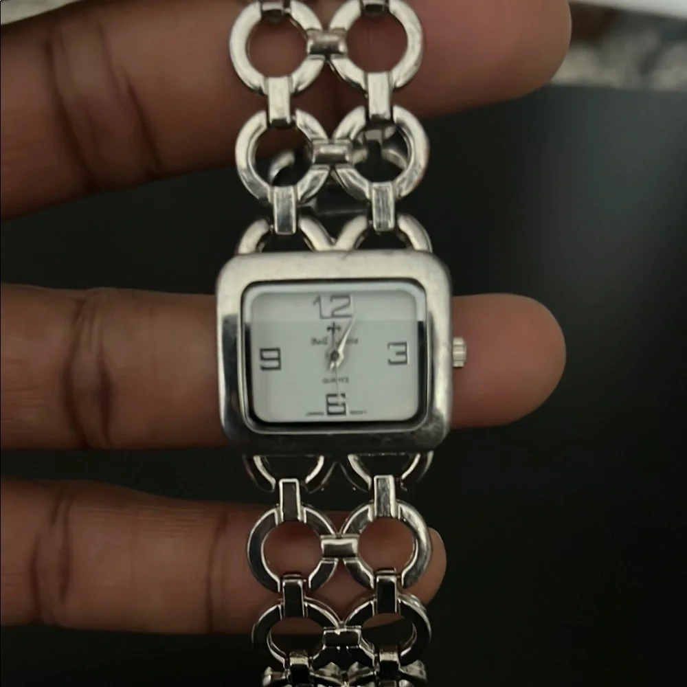 Bell & Ross “Tank”Silver Chain Link Watch - Picture 6 of 11